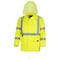 Pioneer Oxford PVC Hi Viz Rain Suit, Green, Medium, 150 Denier Oxford Polyester with PU Backing, M V1080360U-M - alternate 2